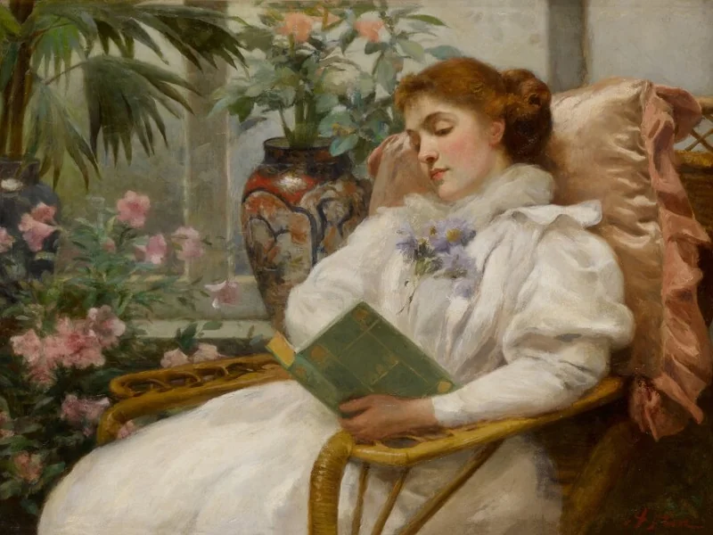 1864-Alberto Pisa - Lettura